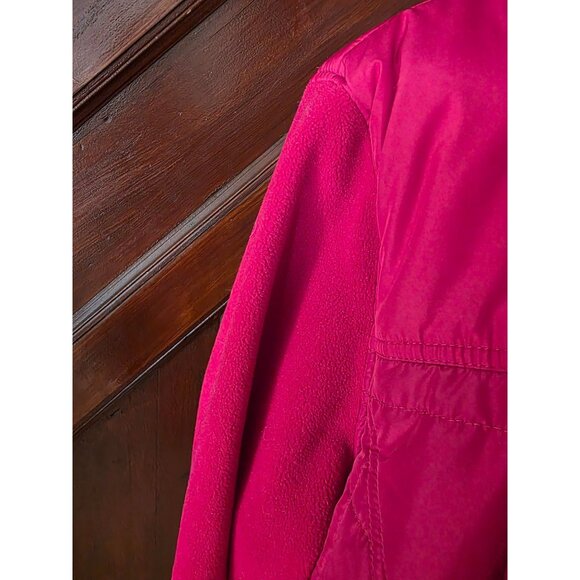 Karen Scott Sport Womens 2X Red Quilted Fleece Jacket - Picture 3 of 7